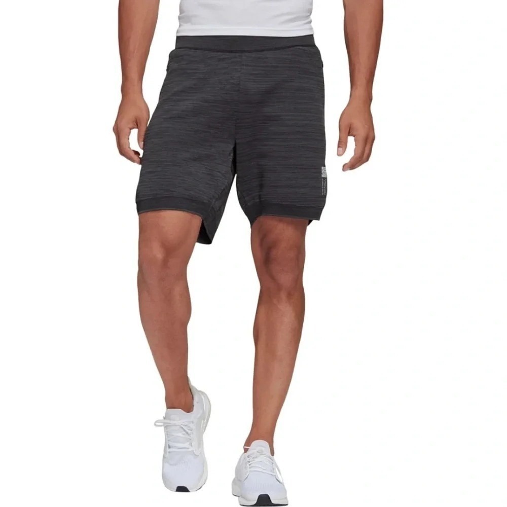 Adidas Mens Saturday Short Primeknit. Size Large.